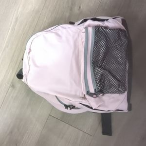 Pastel pink backpack